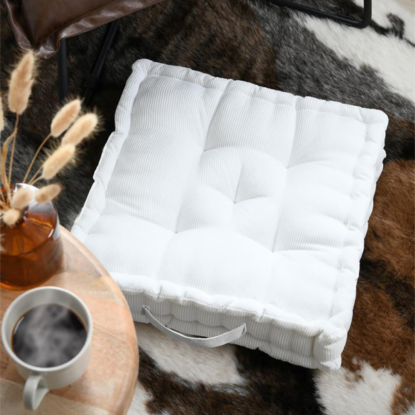 Μαξιλάρα Δαπέδου (45x45x10) S-F Dandy Off White C5D567001