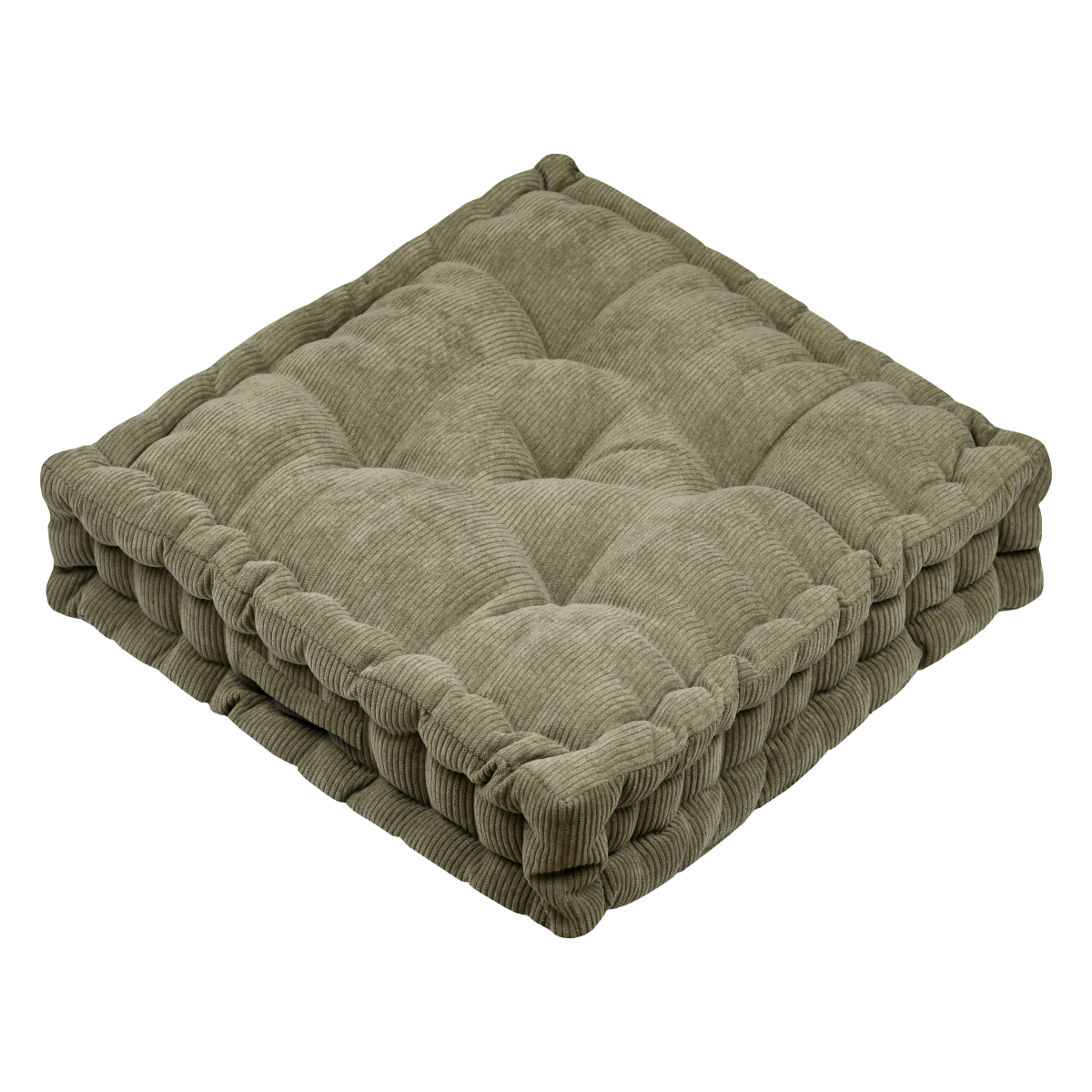 Μαξιλάρα Δαπέδου (45X45X10) S-F Dandy Kaki C5D567006 Home Λευκά Είδη Σαλονιού Μαξιλάρια Spitishop