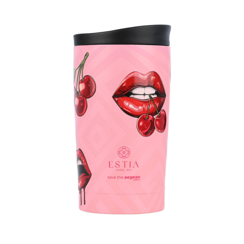 Ποτήρι Θερμός 350ml Estia Save The Aegean Blush Pop 01-31923