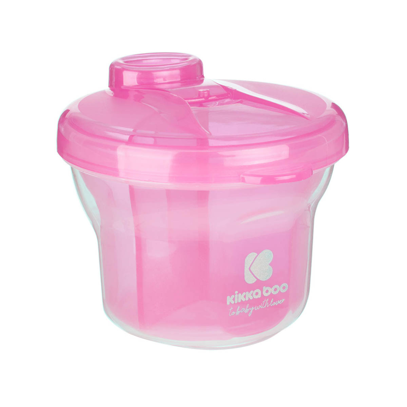 Δοσομετρητής Σκόνης Γάλακτος 3 Θέσεων Kikka Boo 2in1 Pink