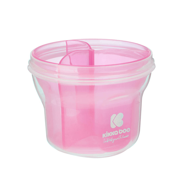 Δοσομετρητής Σκόνης Γάλακτος 3 Θέσεων Kikka Boo 2in1 Pink