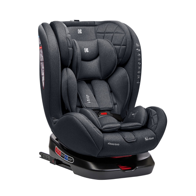 Κάθισμα Αυτοκινήτου ISOfix (40-150εκ. Ύψος) Kikka Boo i-Moove i-size Black