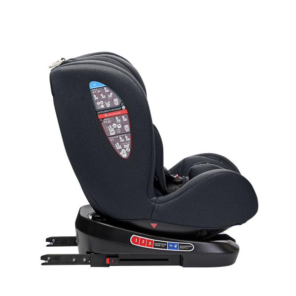 Κάθισμα Αυτοκινήτου ISOfix (40-150εκ. Ύψος) Kikka Boo i-Moove i-size Black