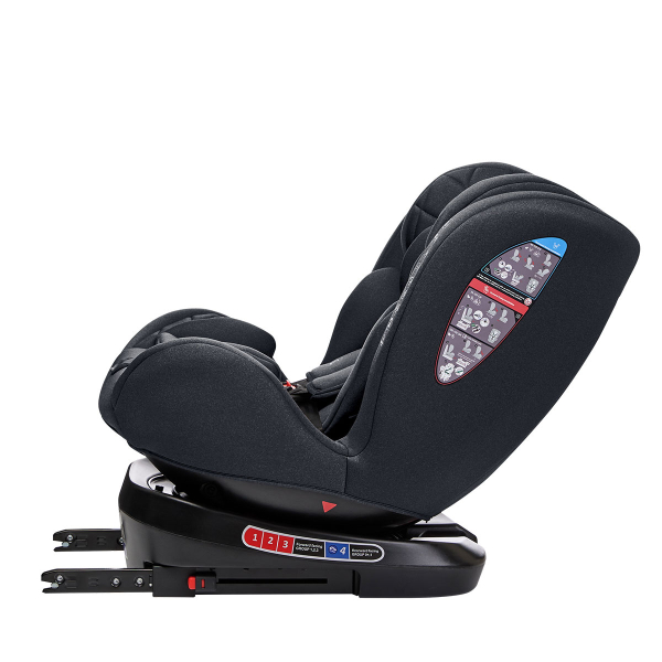 Κάθισμα Αυτοκινήτου ISOfix (40-150εκ. Ύψος) Kikka Boo i-Moove i-size Black