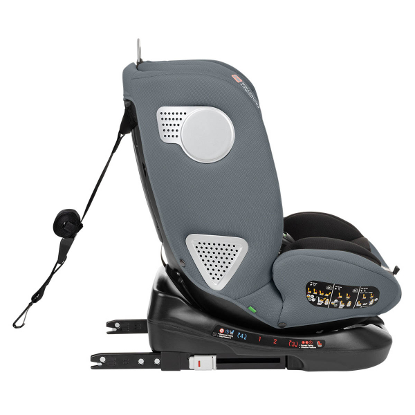 Κάθισμα Αυτοκινήτου ISOfix (40-150εκ. Ύψος) Kikka Boo i-Moove i-size Dark Grey