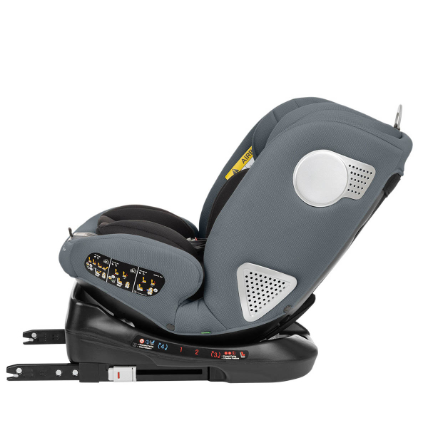 Κάθισμα Αυτοκινήτου ISOfix (40-150εκ. Ύψος) Kikka Boo i-Moove i-size Dark Grey