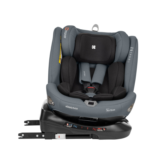 Κάθισμα Αυτοκινήτου ISOfix (40-150εκ. Ύψος) Kikka Boo i-Moove i-size Dark Grey