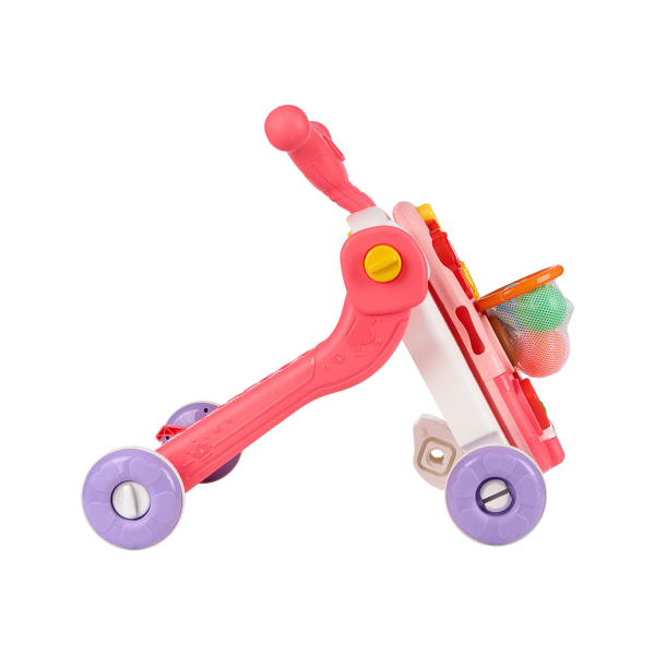 Περπατούρα - Τραπέζι Δραστηριοτήτων (12+ Μηνών) Kikka Boo 4 In 1 Sweet Escape Pink