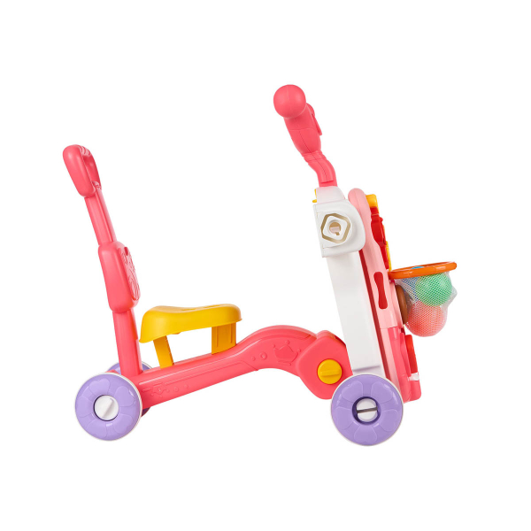 Περπατούρα - Τραπέζι Δραστηριοτήτων (12+ Μηνών) Kikka Boo 4 In 1 Sweet Escape Pink