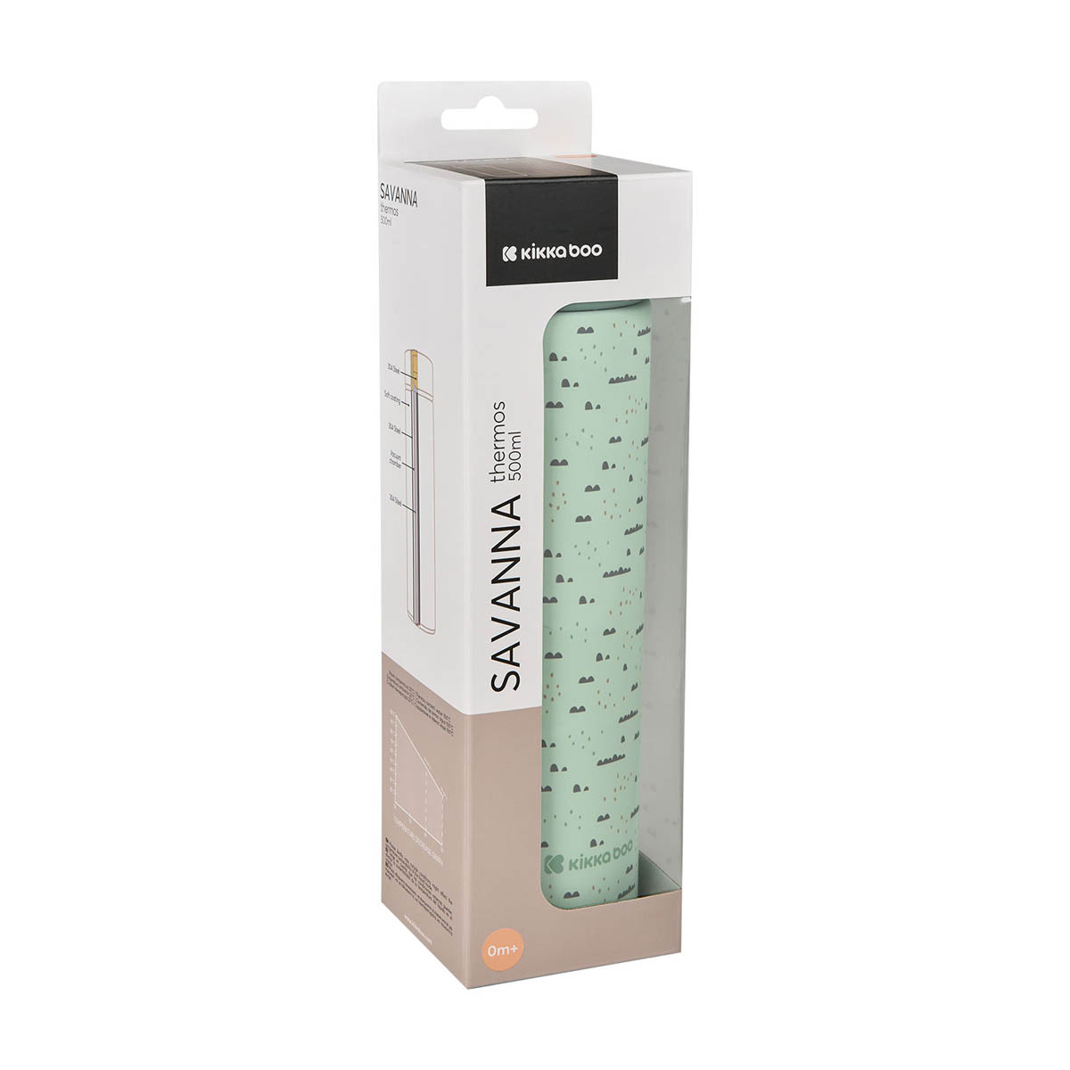 Βρεφικό Θερμός Υγρών 500Ml Kikka Boo Savanna Mint Home Παιδικά Είδη Φαγητού & Αξεσουάρ Σερβιρίσματος Spitishop