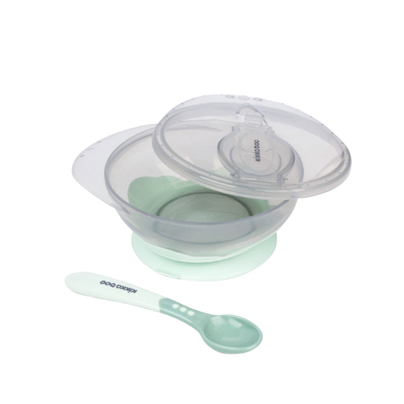 Φαγητοδοχείο & Κουτάλι 250ml Kikka Boo Mint