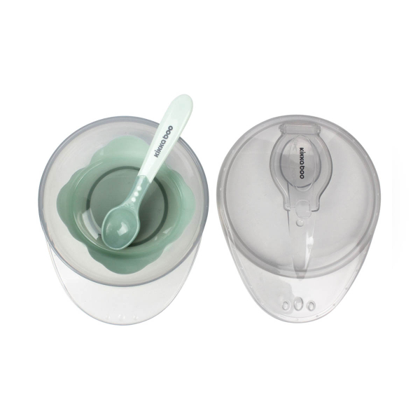 Φαγητοδοχείο & Κουτάλι 250ml Kikka Boo Mint