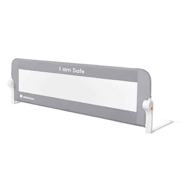 Προστατευτικό Κάγκελο Κρεβατιού (150x35.8x42) Kikka Boo I Am Safe Grey