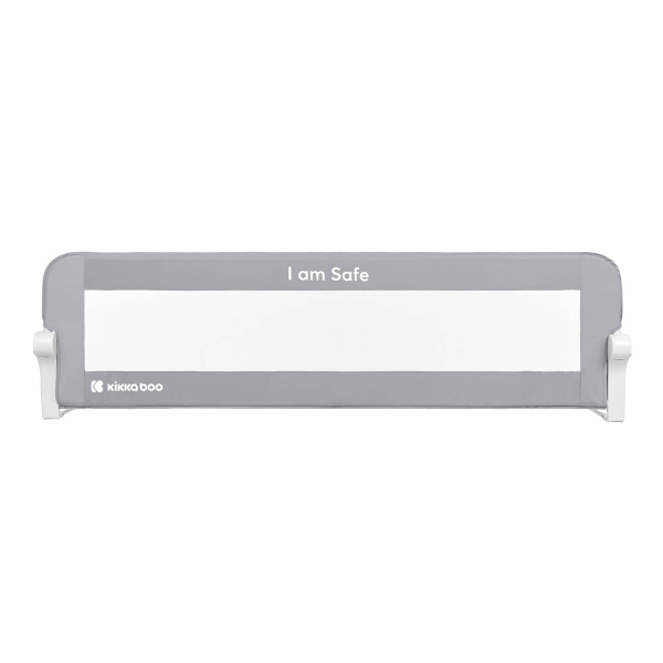 Προστατευτικό Κάγκελο Κρεβατιού (150x35.8x42) Kikka Boo I Am Safe Grey