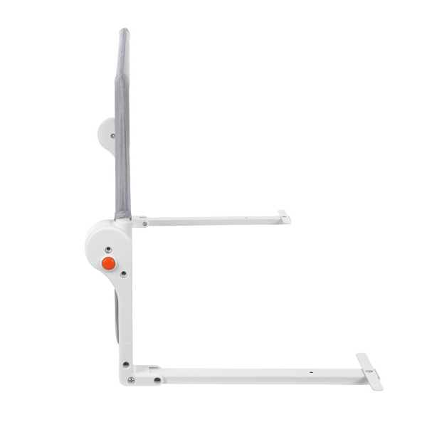 Προστατευτικό Κάγκελο Κρεβατιού (150x35.8x42) Kikka Boo I Am Safe Grey