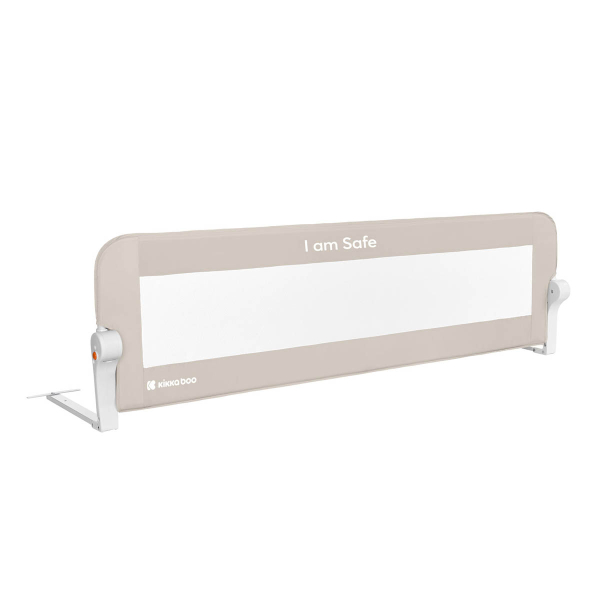 Προστατευτικό Κάγκελο Κρεβατιού (150x35.8x42) Kikka Boo I Am Safe Beige