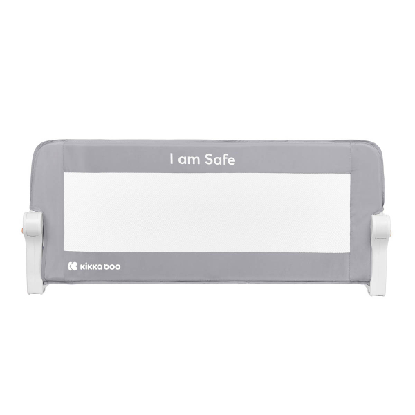 Προστατευτικό Κάγκελο Κρεβατιού (102x35.8x42) Kikka Boo I Am Safe Grey