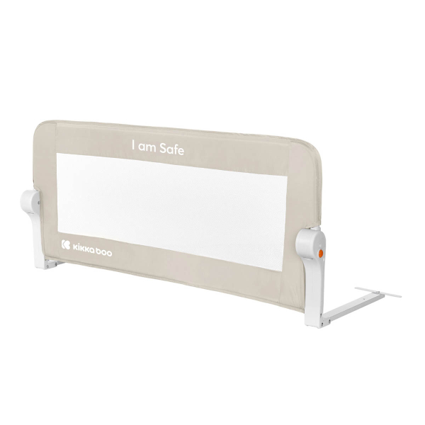 Προστατευτικό Κάγκελο Κρεβατιού (102x35.8x42) Kikka Boo I Am Safe Beige
