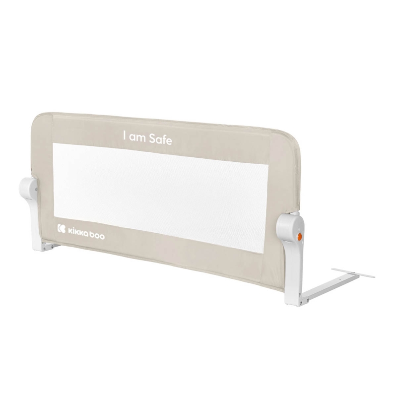 Προστατευτικό Κάγκελο Κρεβατιού (102x35.8x42) Kikka Boo I Am Safe Beige