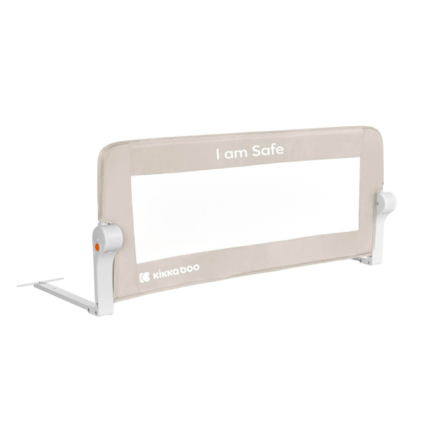 Προστατευτικό Κάγκελο Κρεβατιού (102x35.8x42) Kikka Boo I Am Safe Beige