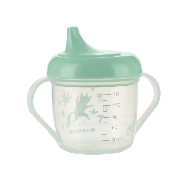 Ποτήρι Εκπαιδευτικό 150ml Kikka Boo Forest Party Mint