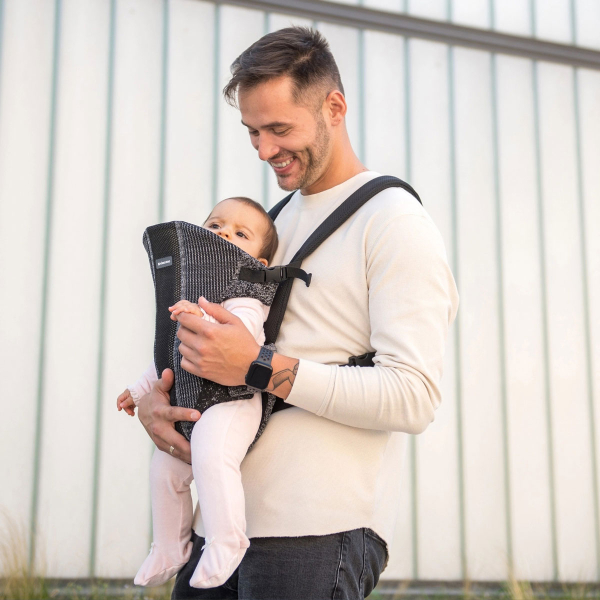 Μάρσιπος Κλασικός (3-12 Μηνών/ Έως 9kg) Kikka Boo Gwen Fly Knit Black