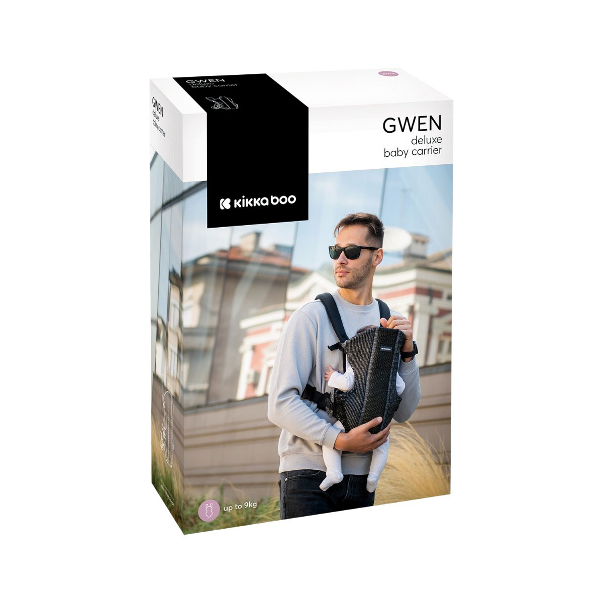 Μάρσιπος Κλασικός (3-12 Μηνών Έως 9Kg) Kikka Boo Gwen Fly Knit Grey Home Βρεφικά Μάρσιποι Spitishop