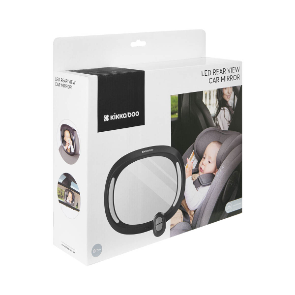 Καθρέφτης Αυτοκινήτου Για Μωρά Με Φως & Χειριστήριο Kikka Boo 31002180002