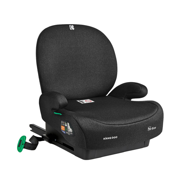 Κάθισμα Αυτοκινήτου Booster (125 έως 150εκ. Ύψος) Kikka Boo i-Boost i-Size Black