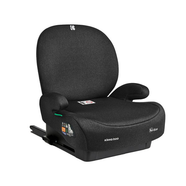 Κάθισμα Αυτοκινήτου Booster (125 έως 150εκ. Ύψος) Kikka Boo i-Boost i-Size Black