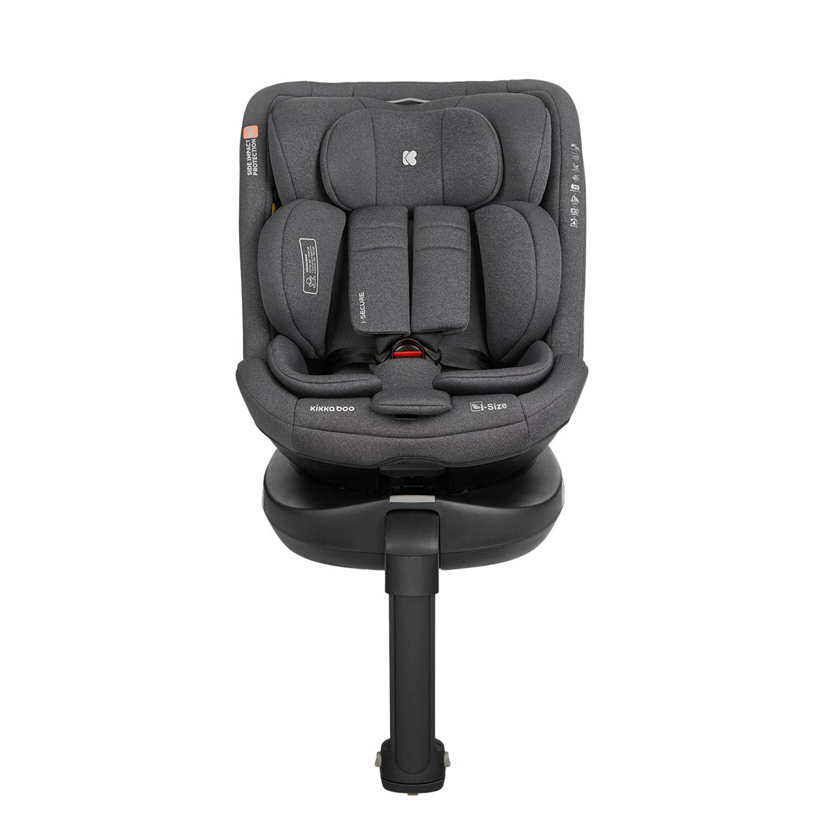 Κάθισμα Αυτοκινήτου ISOfix (40-150εκ. Ύψος) Kikka Boo i-Secure i-size Dark Grey φωτογραφία