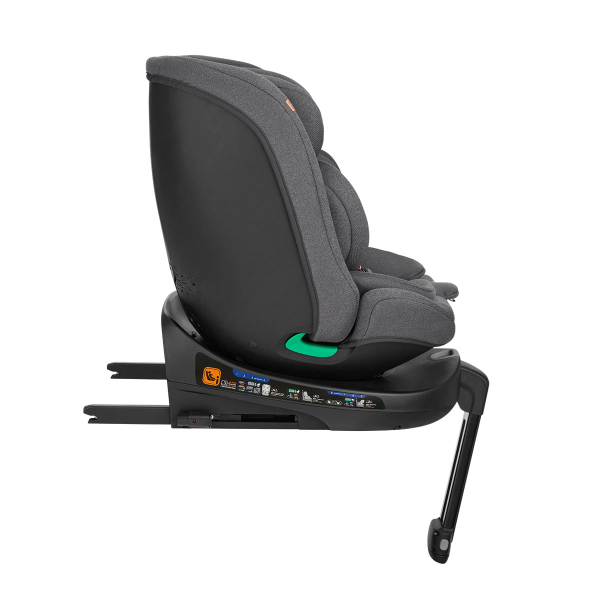 Κάθισμα Αυτοκινήτου ISOfix (40-150εκ. Ύψος) Kikka Boo i-Secure i-size Dark Grey