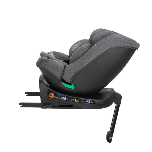 Κάθισμα Αυτοκινήτου ISOfix (40-150εκ. Ύψος) Kikka Boo i-Secure i-size Dark Grey