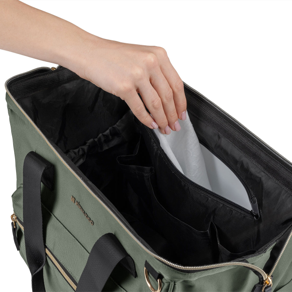 Τσάντα Αλλαξιέρα (40x27x22) Kikka Boo Maxi Army Green 2025