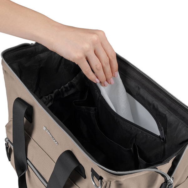 Τσάντα Αλλαξιέρα (40x27x22) Kikka Boo Maxi Beige 2025