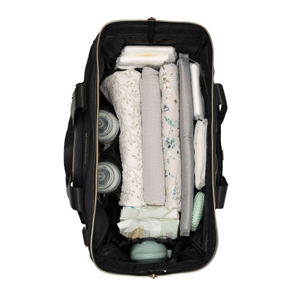 Τσάντα Αλλαξιέρα (40x27x22) Kikka Boo Maxi Black 2025