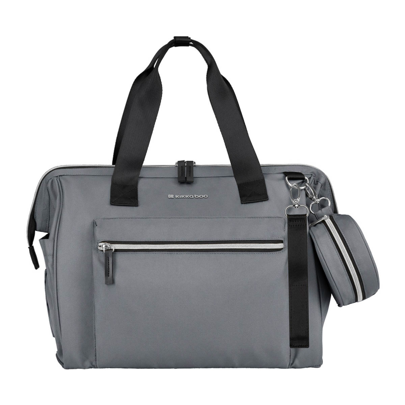 Τσάντα Αλλαξιέρα (40x27x22) Kikka Boo Maxi Grey 2025