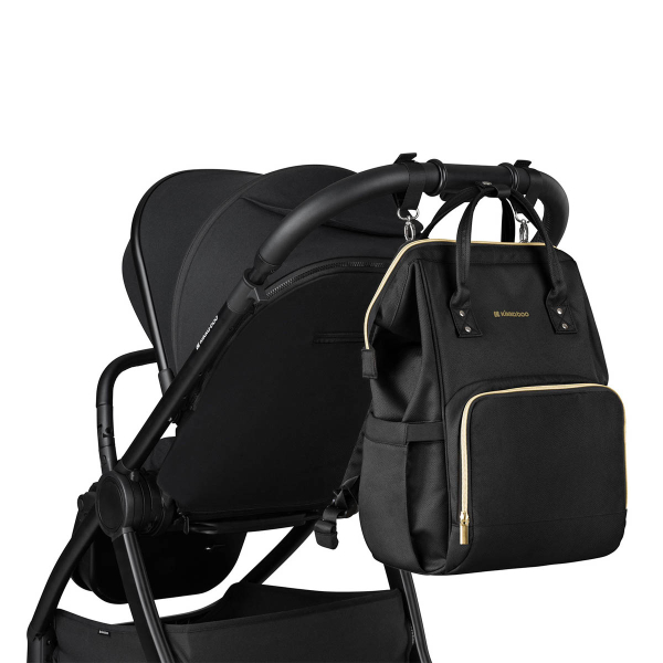 Τσάντα Αλλαξιέρα Backpack (32x18x41) Kikka Boo Siena Black - Gold 2025