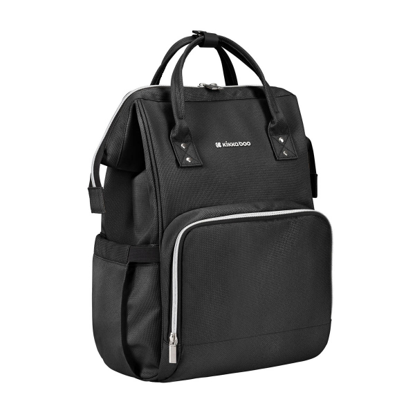 Τσάντα Αλλαξιέρα Backpack (32x18x41) Kikka Boo Siena Black - Silver 2025