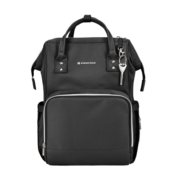 Τσάντα Αλλαξιέρα Backpack (32x18x41) Kikka Boo Siena Black - Silver 2025