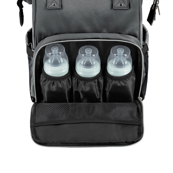 Τσάντα Αλλαξιέρα Backpack (32x18x41) Kikka Boo Siena Dark Grey 2025