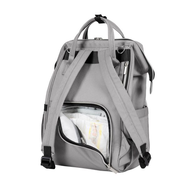 Τσάντα Αλλαξιέρα Backpack (32x18x41) Kikka Boo Siena Light Grey 2025