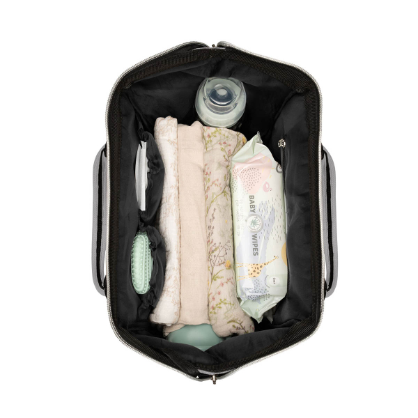 Τσάντα Αλλαξιέρα Backpack (32x18x41) Kikka Boo Siena Light Grey 2025