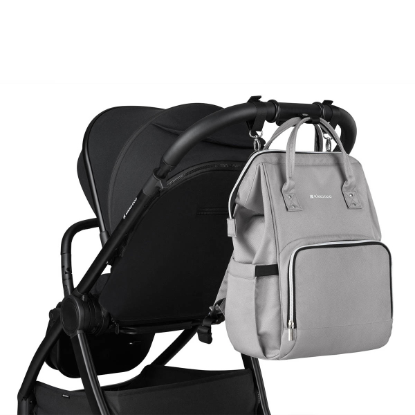 Τσάντα Αλλαξιέρα Backpack (32x18x41) Kikka Boo Siena Light Grey 2025