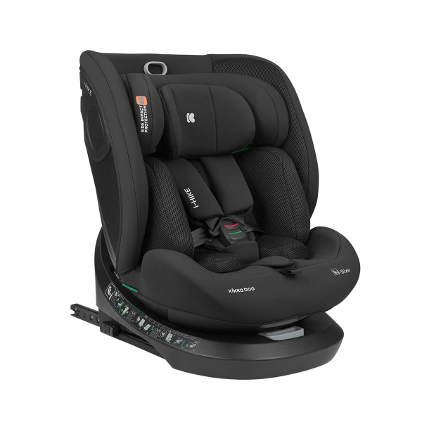 Κάθισμα Αυτοκινήτου ISOfix (40-150εκ. Ύψος) Kikka Boo i-Hike i-size Black 2025