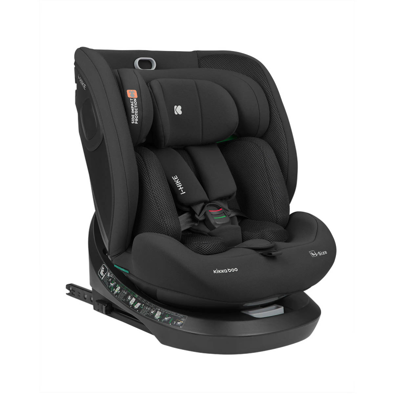 Κάθισμα Αυτοκινήτου ISOfix (40-150εκ. Ύψος) Kikka Boo i-Hike i-size Black 2025