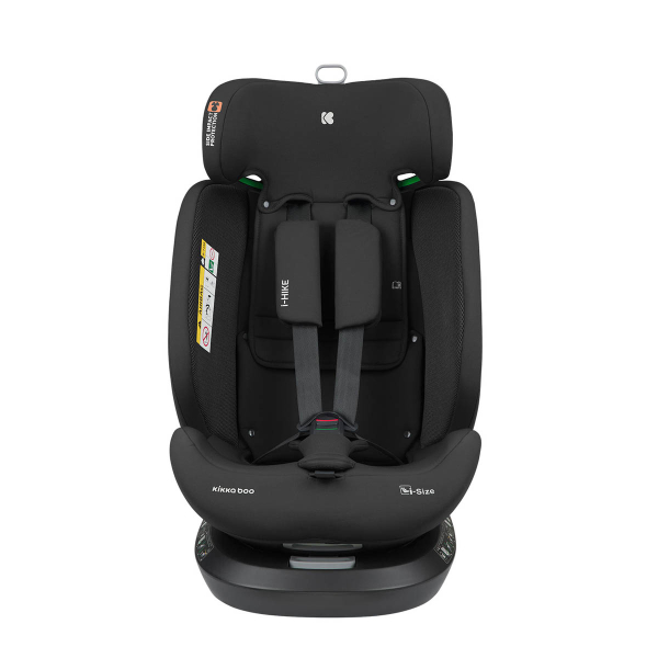 Κάθισμα Αυτοκινήτου ISOfix (40-150εκ. Ύψος) Kikka Boo i-Hike i-size Black 2025