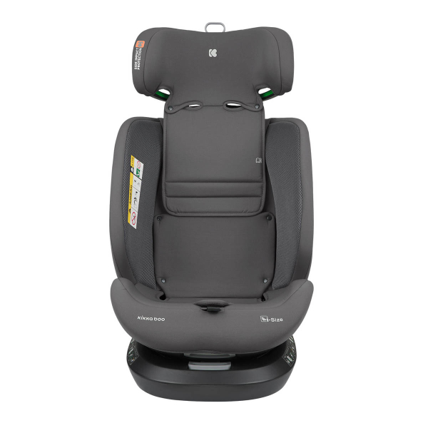 Κάθισμα Αυτοκινήτου ISOfix (40-150εκ. Ύψος) Kikka Boo i-Hike i-size Dark Grey 2025
