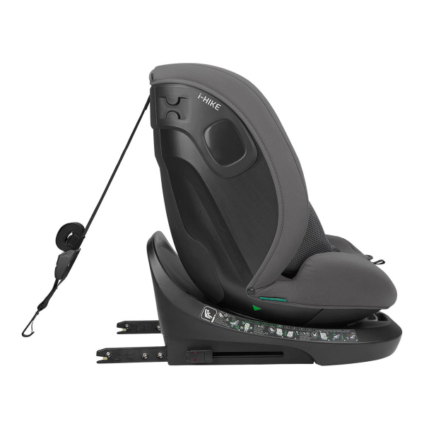 Κάθισμα Αυτοκινήτου ISOfix (40-150εκ. Ύψος) Kikka Boo i-Hike i-size Dark Grey 2025