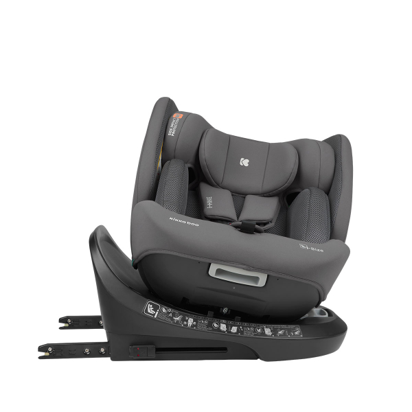 Κάθισμα Αυτοκινήτου ISOfix (40-150εκ. Ύψος) Kikka Boo i-Hike i-size Dark Grey 2025